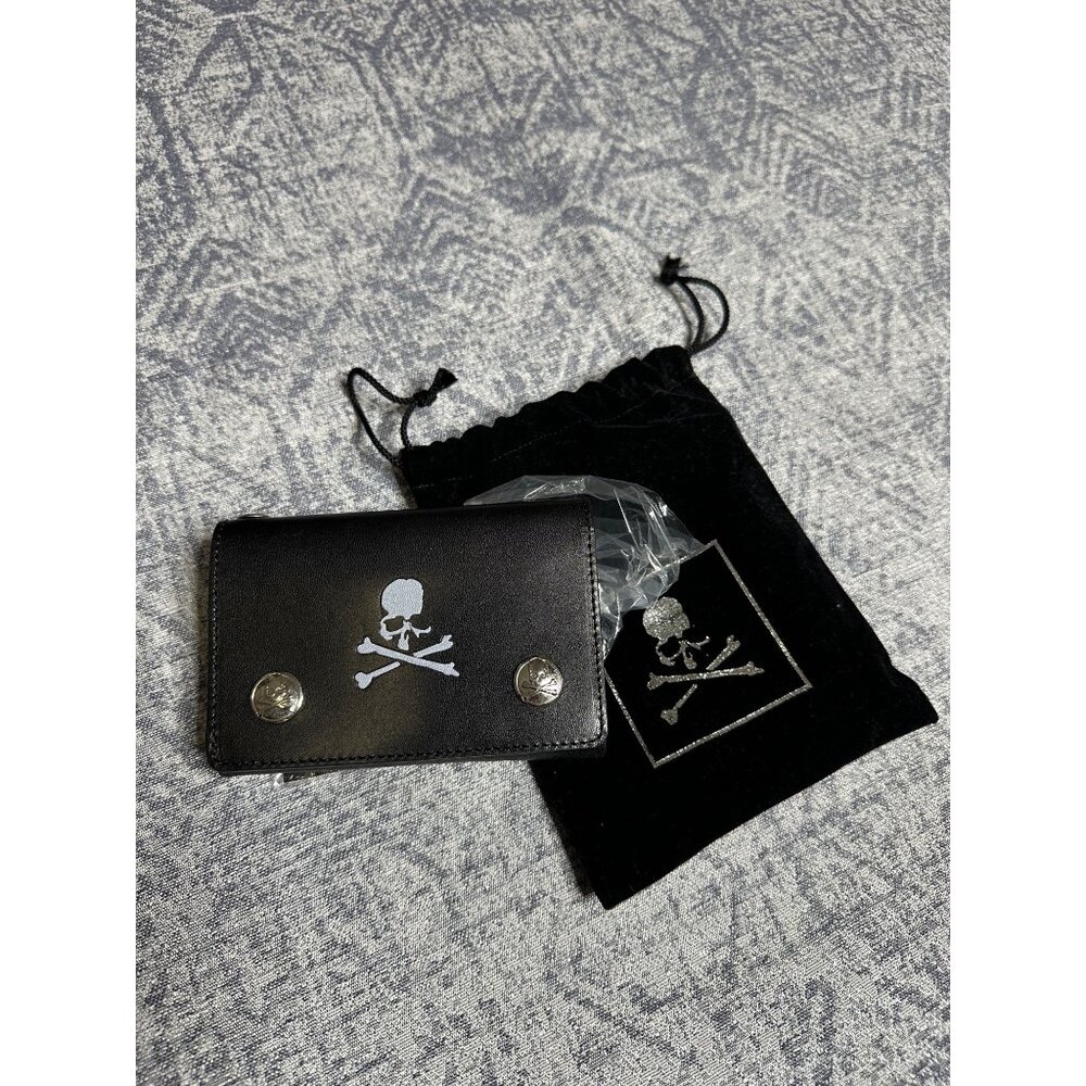 Mastermind Black Leather MJ Short Wallet